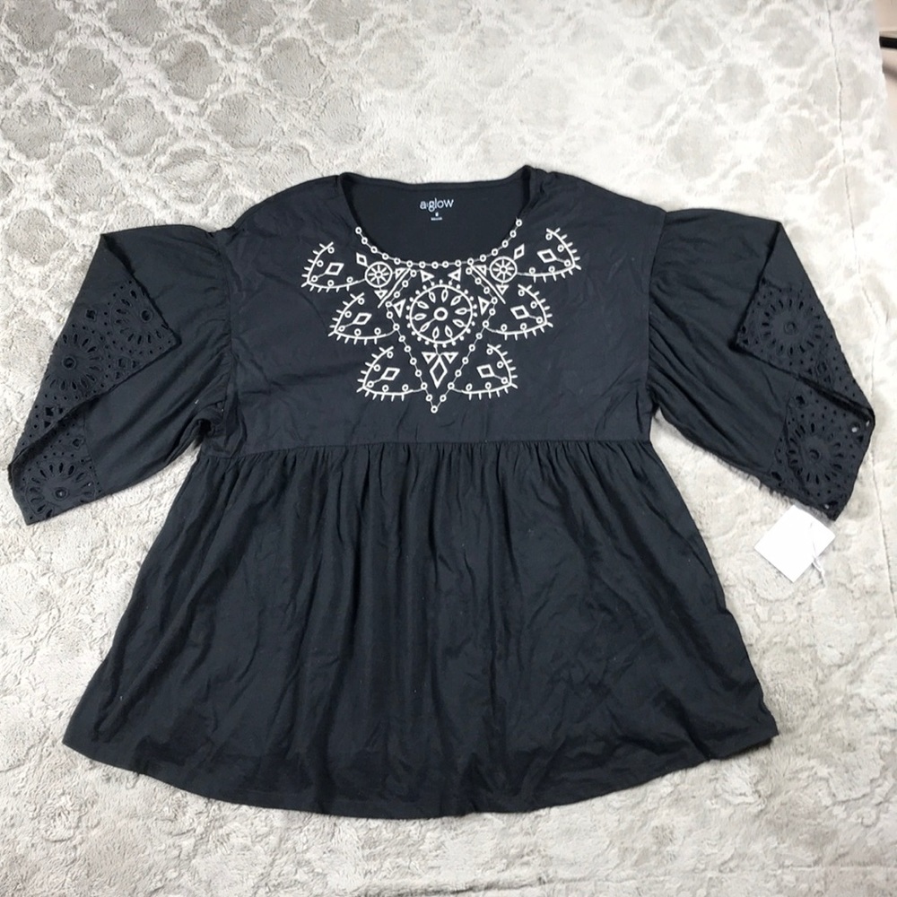 A:glow Maternity Kimono Blouse
